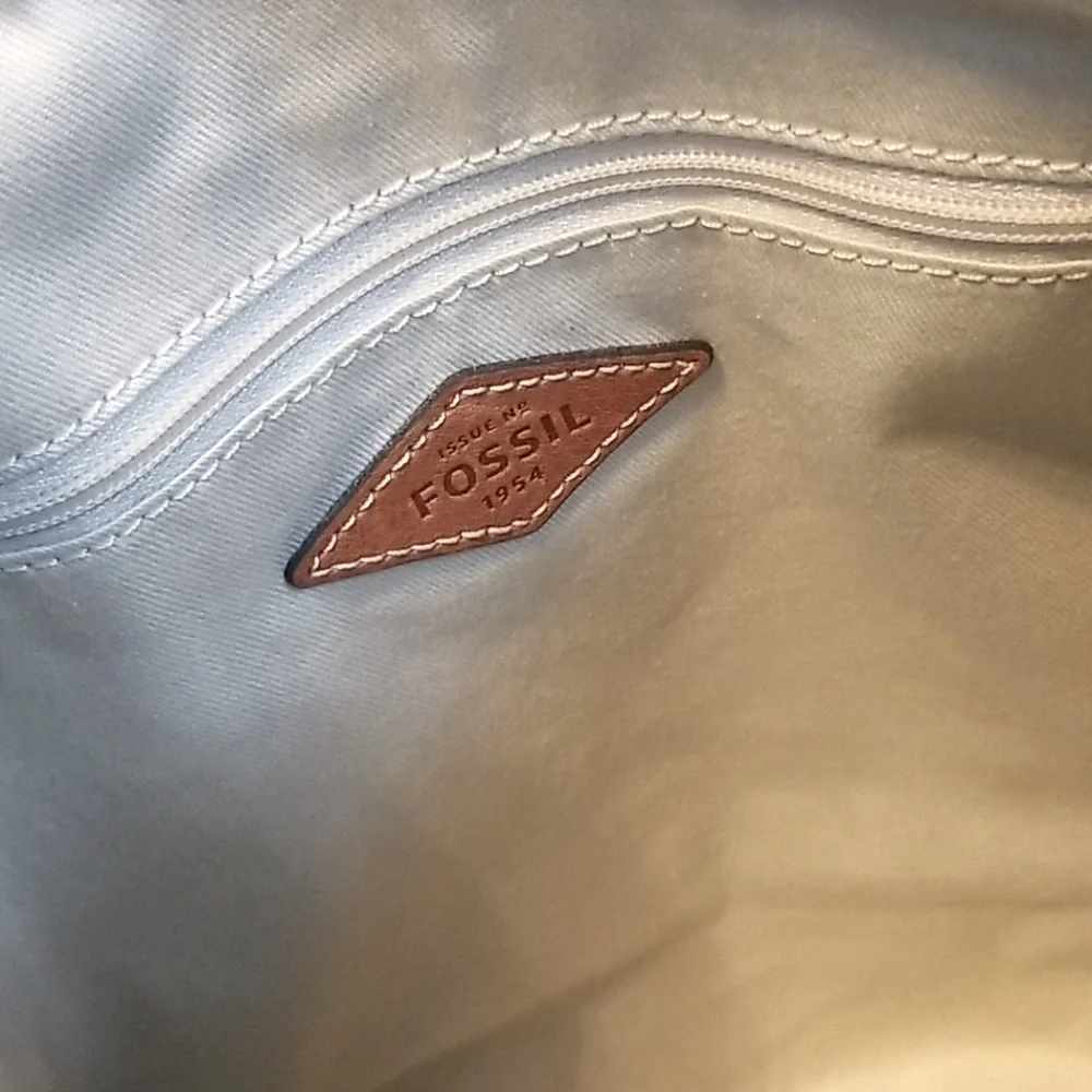 RARE Fossil Kendall Satchel Y2K High Quality Leather Bag